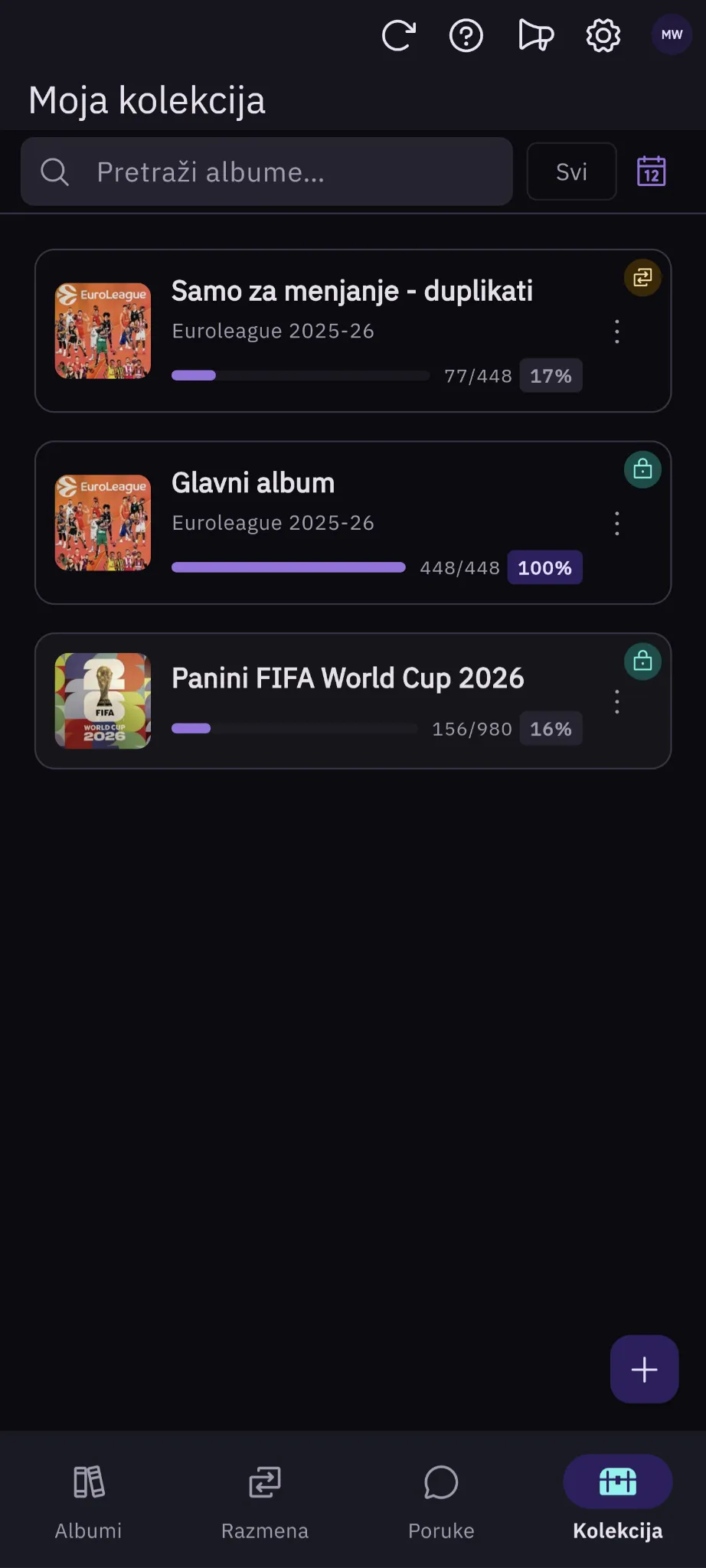 Lista mojih albuma